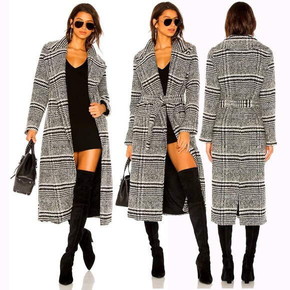 💥CHIC & SEXY💥LOVERS & FRIENDS x REVOLVE Wool Blend Belted Sabra Coat